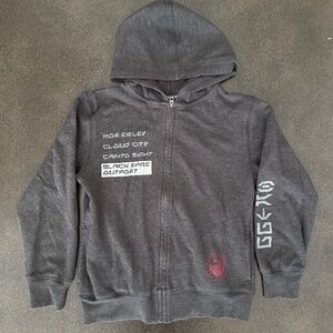 Disney Star Wars Galaxy's Edge Black Spire Outpost Full Zip Hoodie - Youth M
